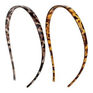 2 Pack Sunglasses Headband for Women, No Pressure Eyewear Headbands, Leopard Pat